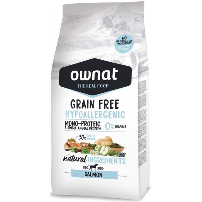 Hovedbilde Ownat Grainfree Hypo Adult Laks 12 kg