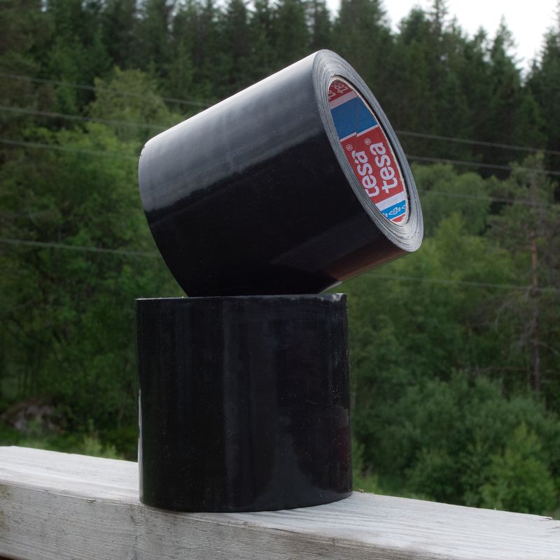 Rundballeteip 4648 svart 33 m x 50 mm