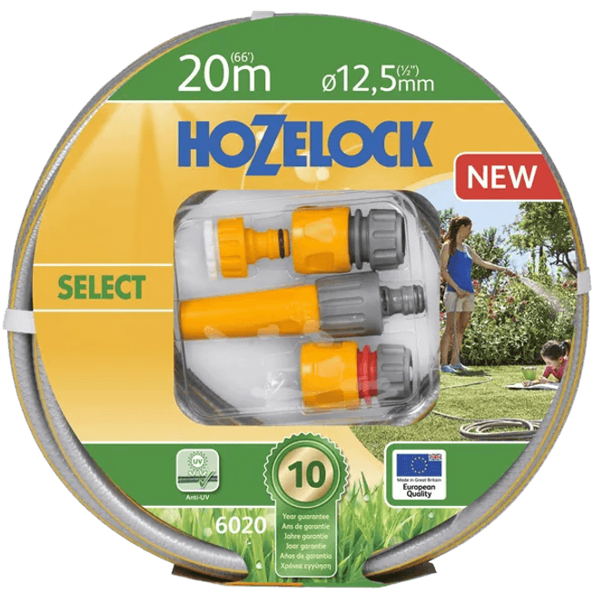 Hovedbilde Hozelock hageslange select 20 meter 1/2