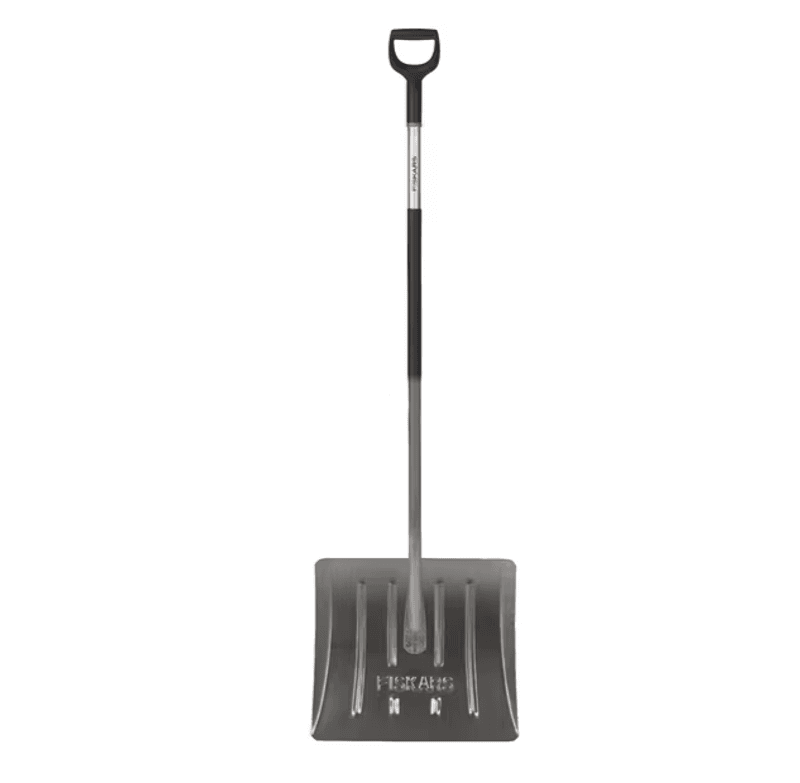 Snøskuffe Fiskars skaft i aluminium