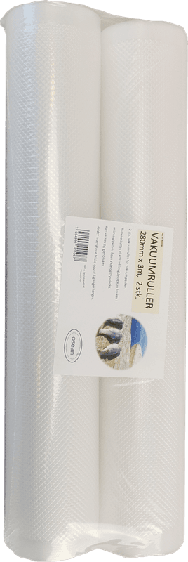 Osean Vakuumpose - 2stk Rull - 280mm x 3m