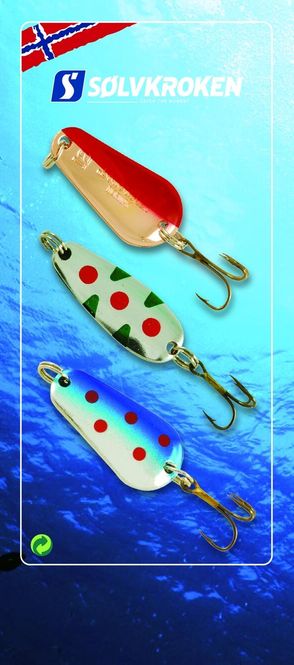 Hovedbilde  Sølvkroken Sluksett Ferskvann - 3pk 7 gr