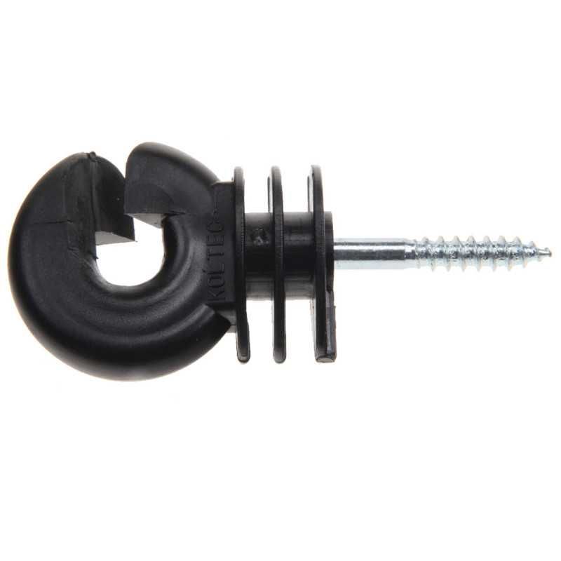Ringisolator ekstra kraftig med stålkjerne,som selges i poser på 25 stykk.