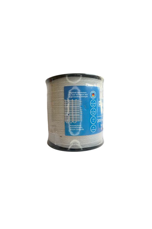 40mm Hvit bånd 200M 13 Ledere