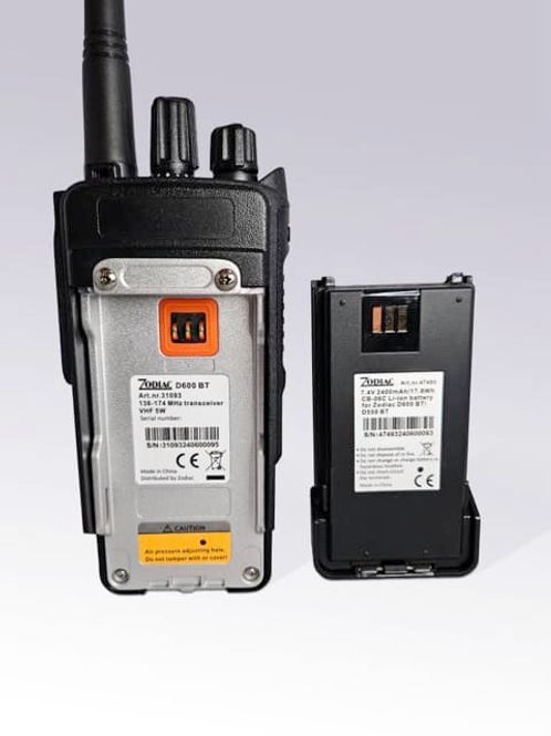 Hovedbilde Zodiac Sikring radio D600G BT VHF